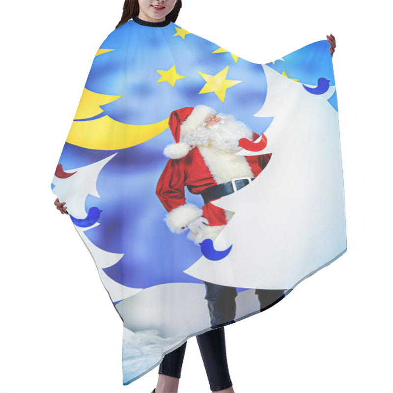 Personality  Moon And Stars Hair Cutting Cape