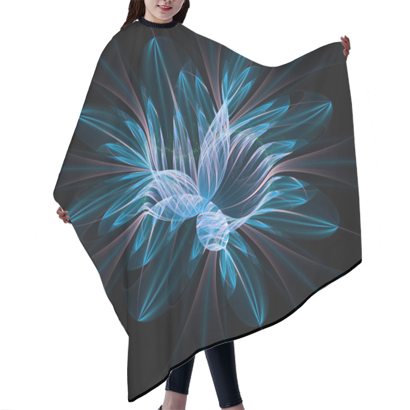 Personality  Abstract Fractal Illustration For Creative Design Hair Cutting Cape