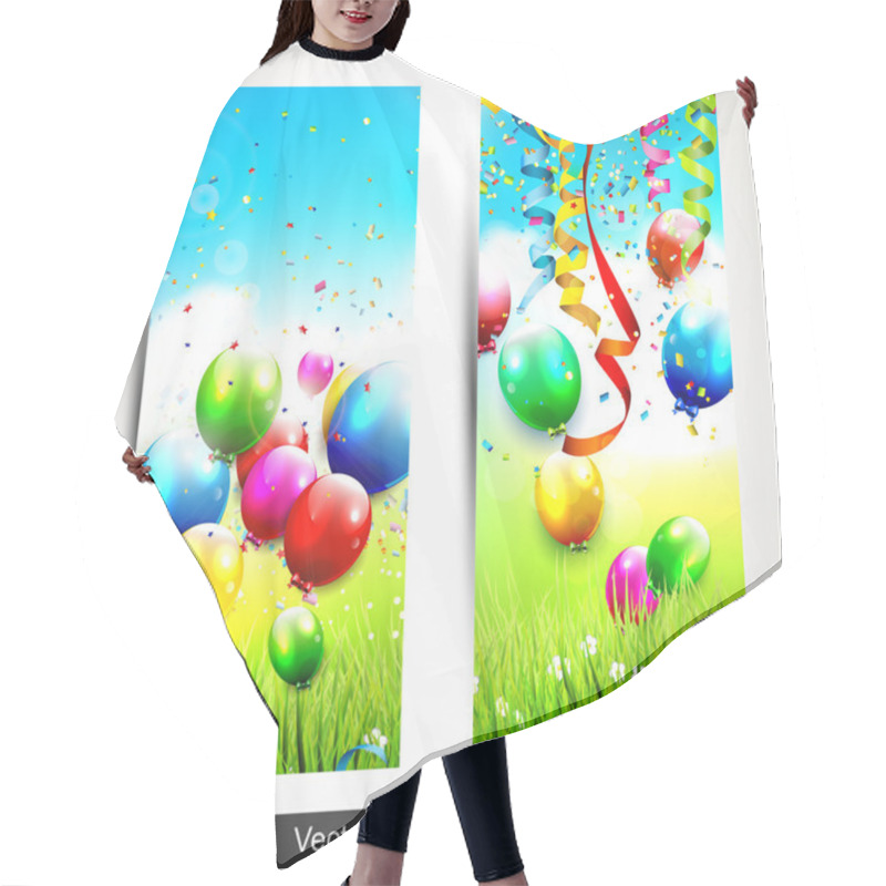 Personality  Birthday Banners Hair Cutting Cape