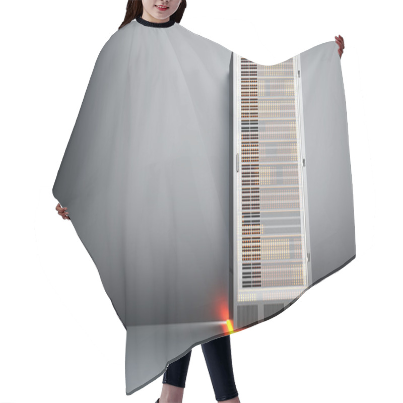 Personality  Metal Server Room Hair Cutting Cape