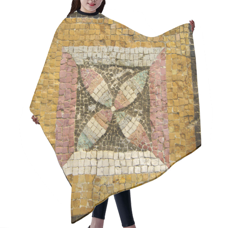 Personality  Ancient Mosaic Hair Cutting Cape