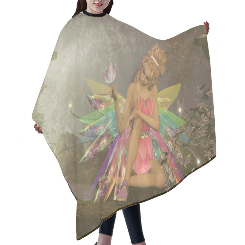 Personality  Fantasy Fairy Dreams Hair Cutting Cape