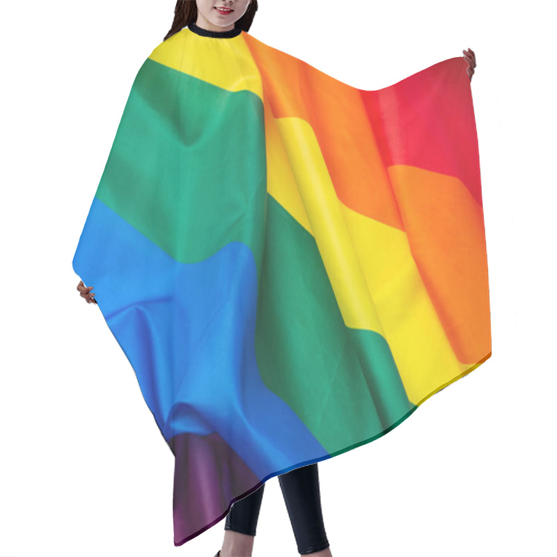 Personality  Rainbow Flag As A Symbol  Hair Cutting Cape