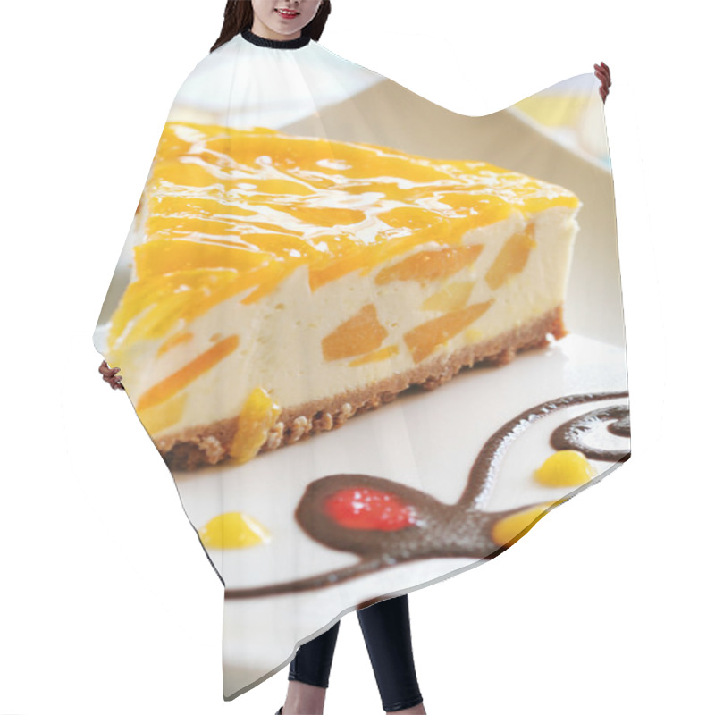 Personality  Mango Cheese Cake Hair Cutting Cape