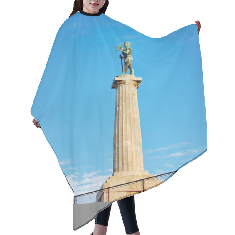 Personality  The Victor Monument Symbol Of Belgrade Hair Cutting Cape