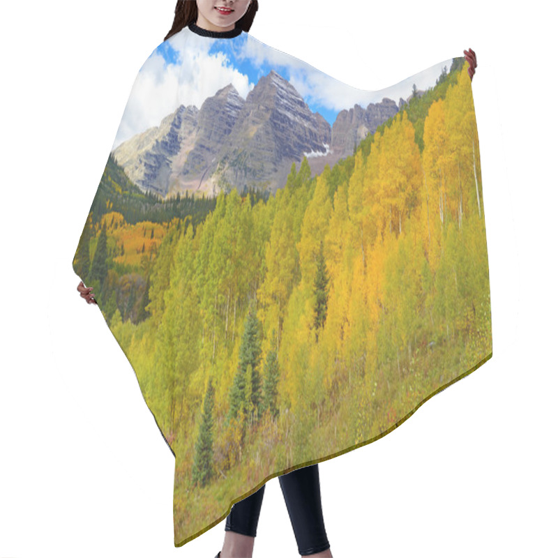 Personality  Golden Aspen And Fall Foliage In The Rocky Mountains Hair Cutting Cape