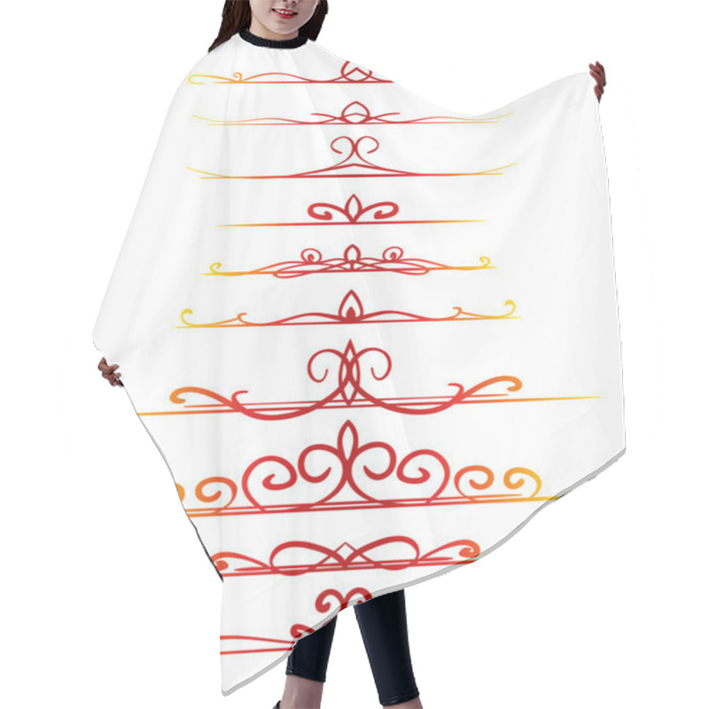 Personality  Ornamental Page Decorations Set Hair Cutting Cape