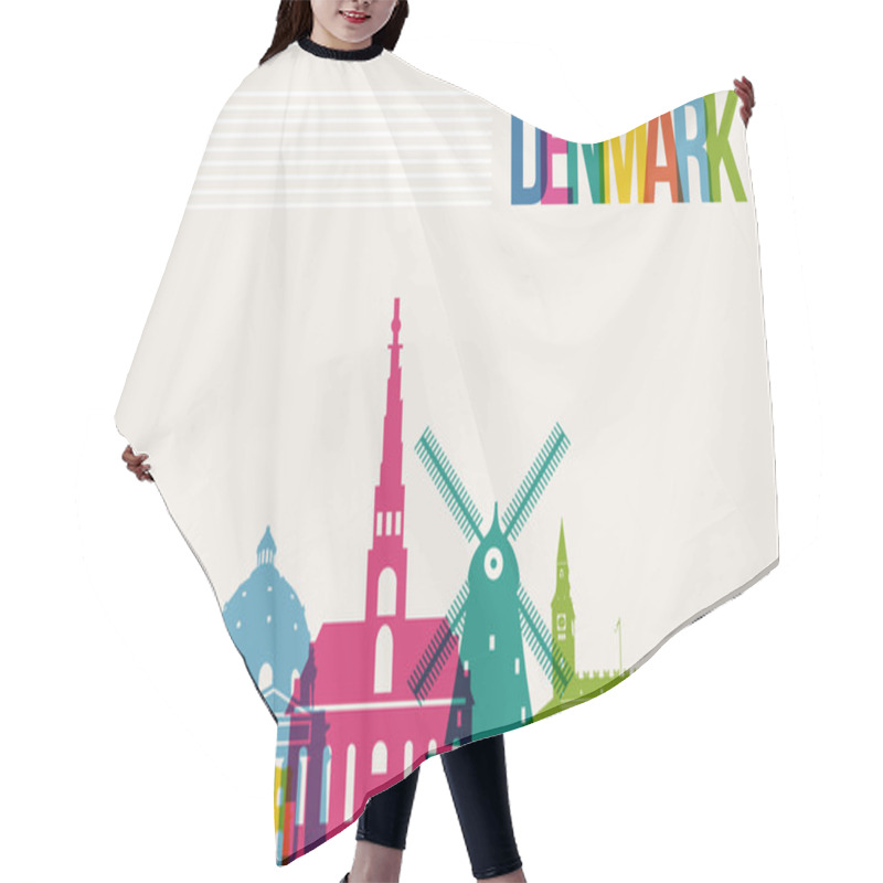 Personality  Travel Denmark Destination Landmarks Skyline Background Hair Cutting Cape