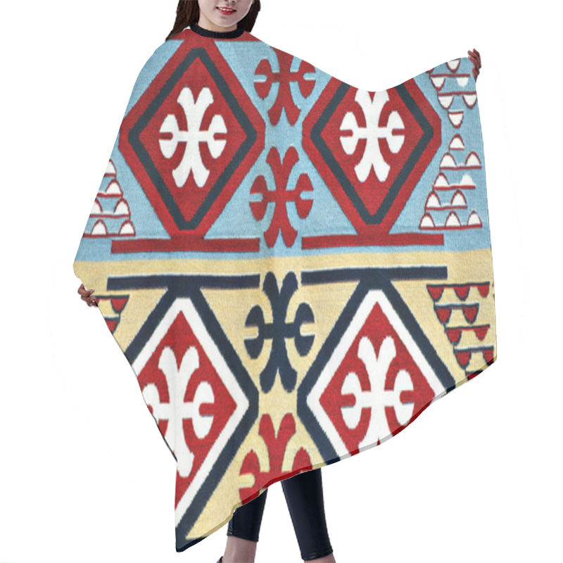 Personality  Carpet Pattern Hair Cutting Cape