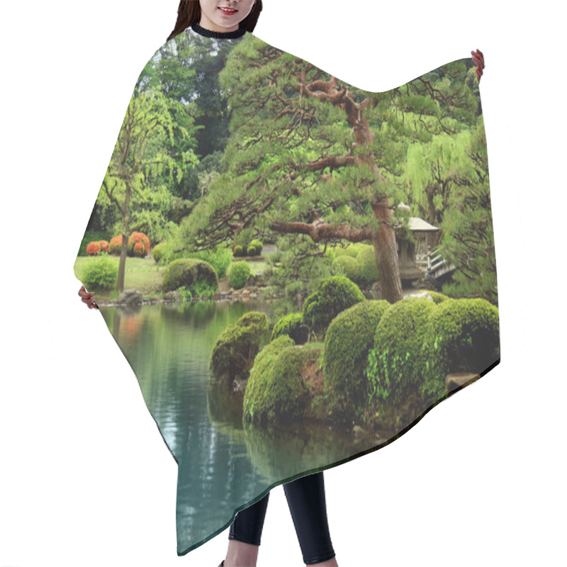 Personality  Calm Zen Lake Hair Cutting Cape