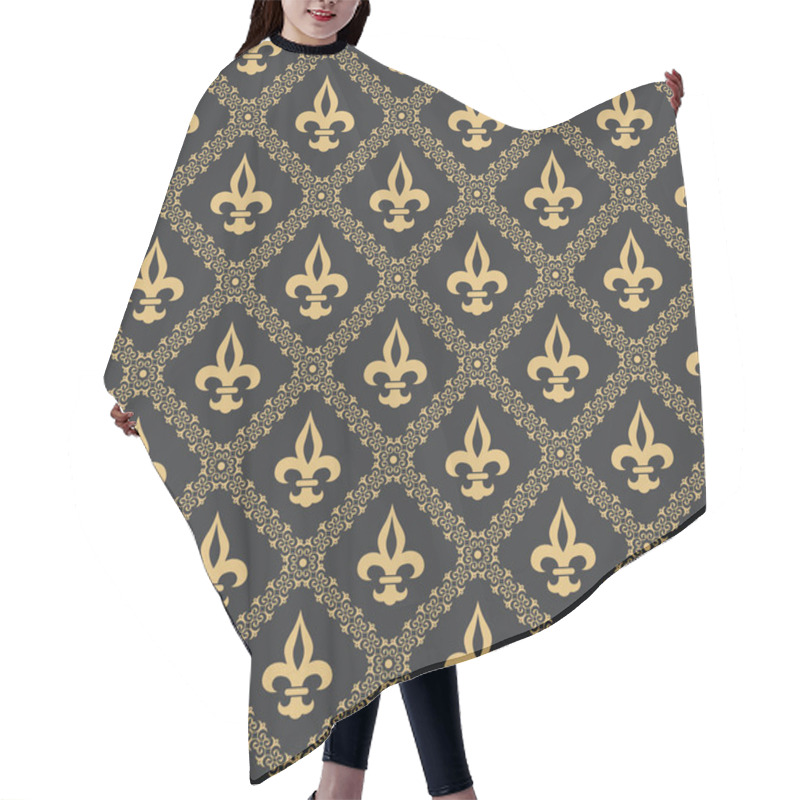 Personality  Seamless Pattern V Hair Cutting Cape