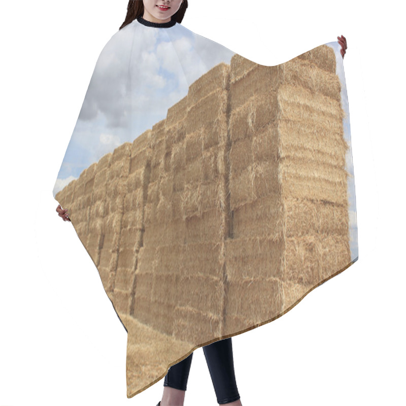 Personality  Straw Bale Hair Cutting Cape