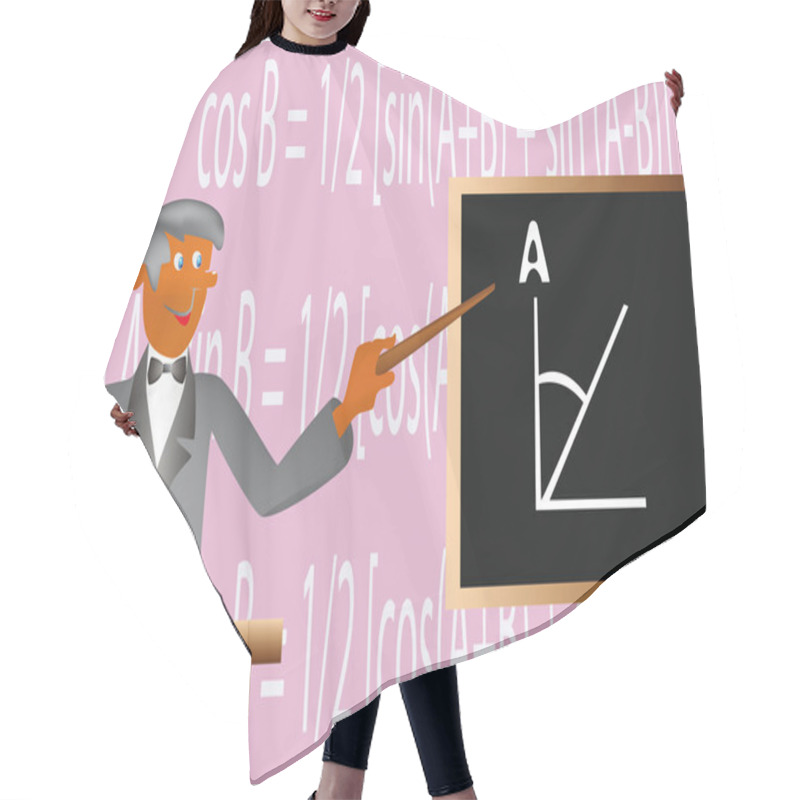 Personality  Mathematician Nearly Board Hair Cutting Cape