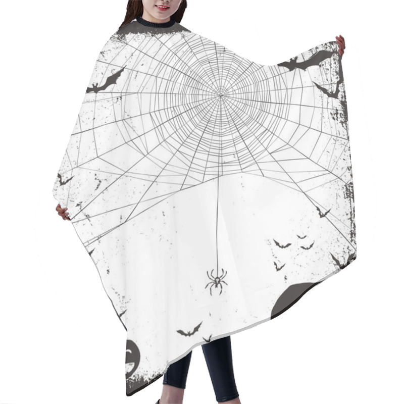 Personality  Halloween Themed Background Hair Cutting Cape