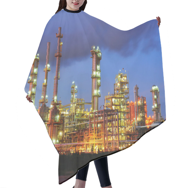 Personality  Petrochemical Plant Hair Cutting Cape