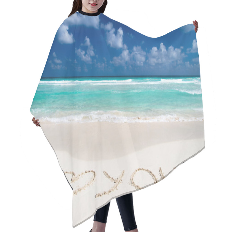 Personality  Sea Beach Hair Cutting Cape