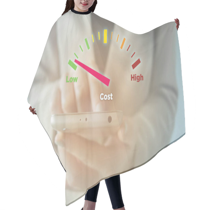 Personality  Smartphone With Low Cost Meter Hair Cutting Cape