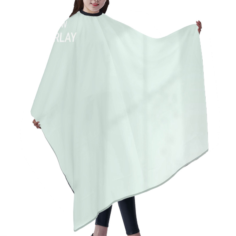 Personality  Window Shadow Overlay Effect Indoor Background Hair Cutting Cape