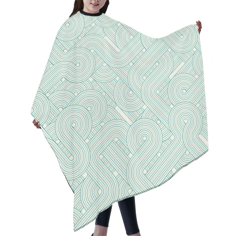 Personality  Abstract Pattern Hair Cutting Cape