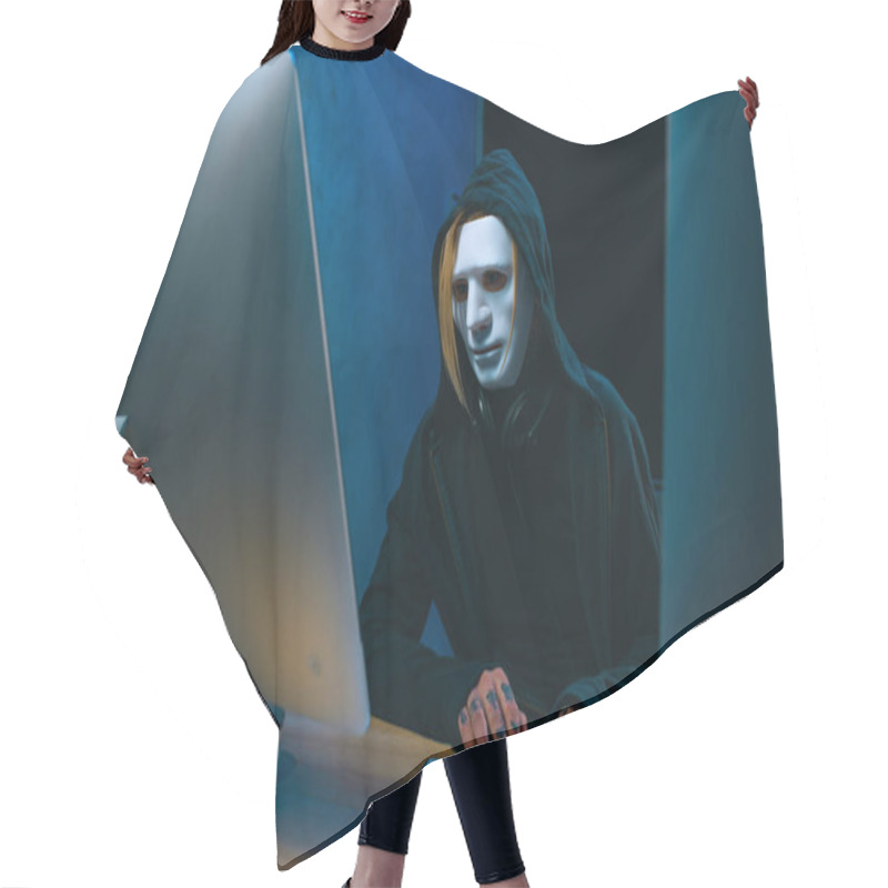 Personality  Anonymous Hair Cutting Cape