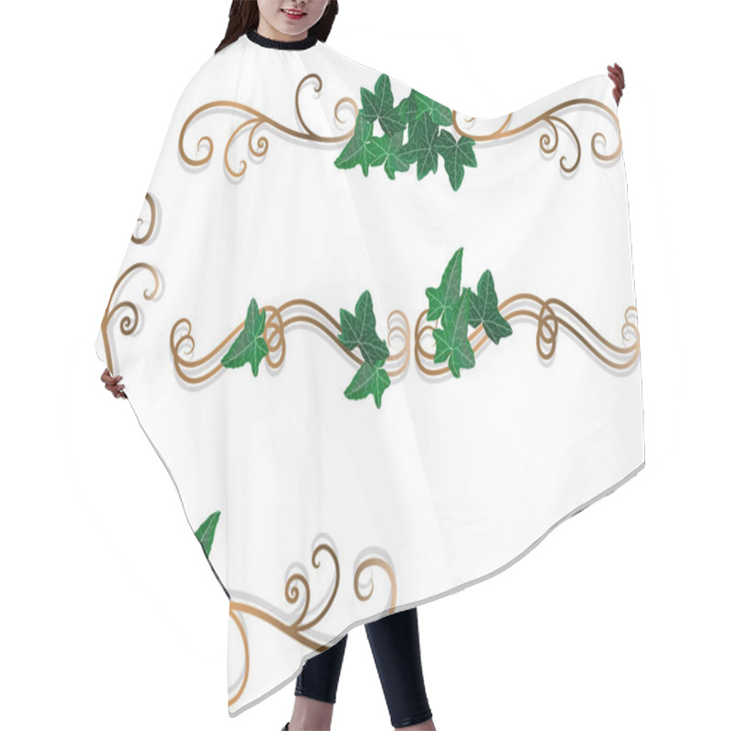 Personality  Borders With Ivy Leaves Hair Cutting Cape