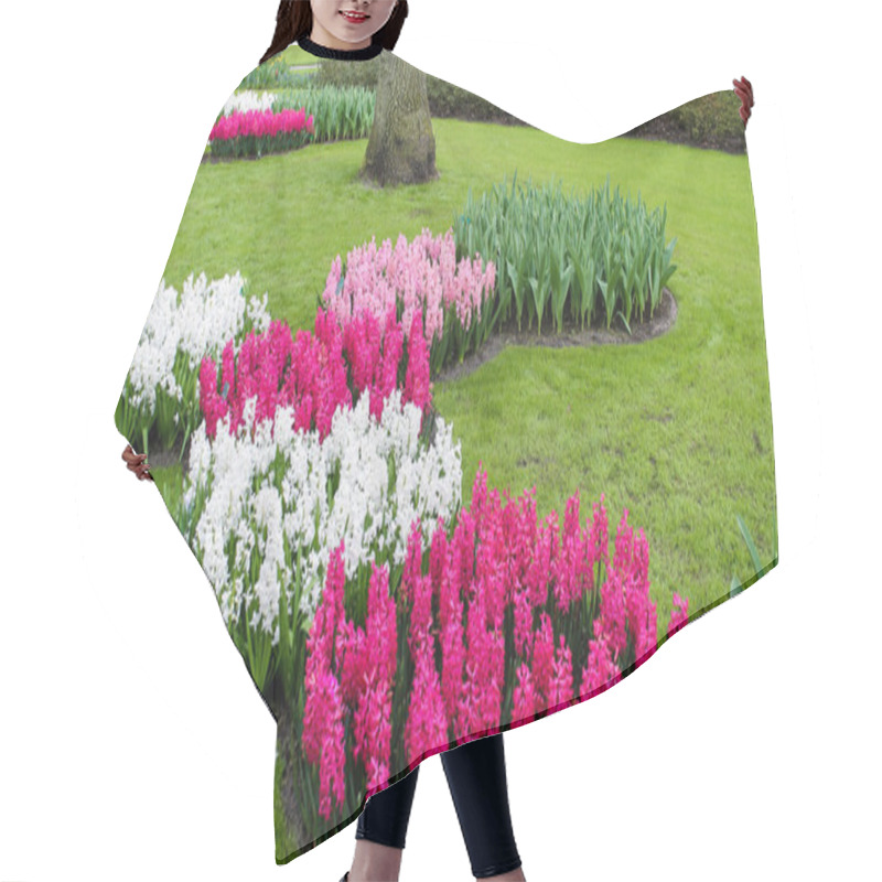 Personality  Beautiful Spring Flowers Hair Cutting Cape