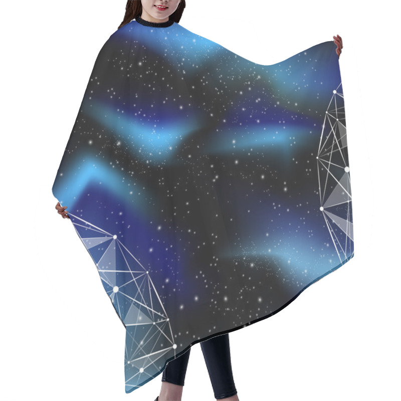 Personality  Night, Deep Sky Hair Cutting Cape