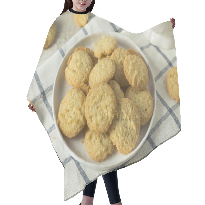 Personality  Sweet Homemade Vanilla Wafer Cookies Hair Cutting Cape