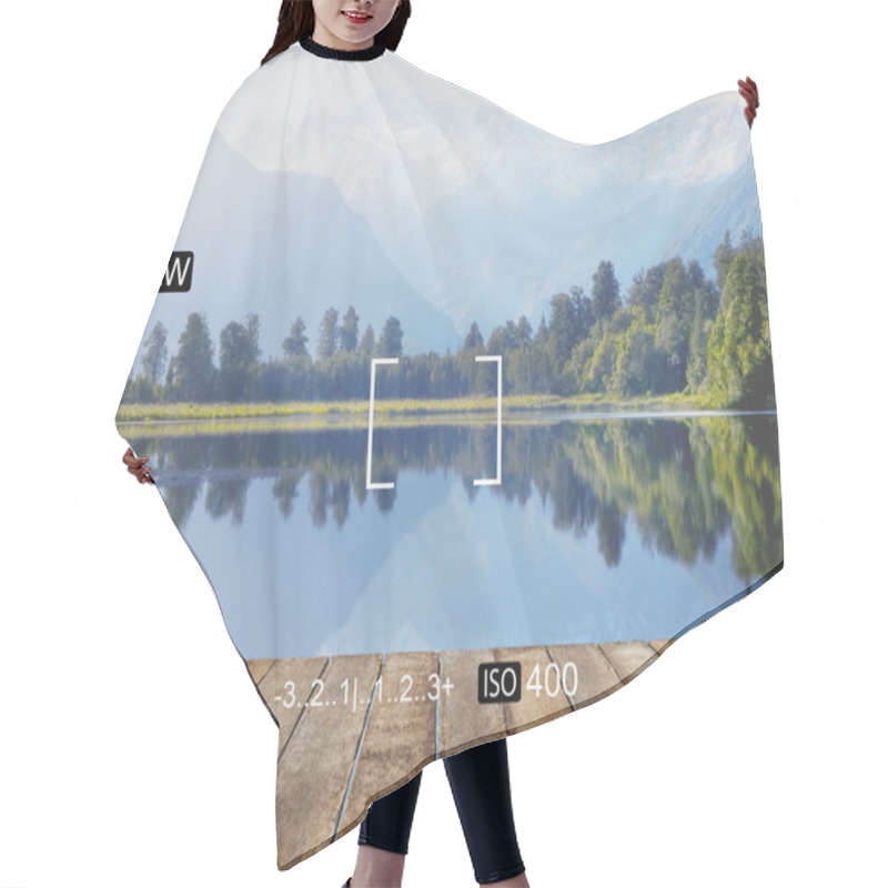 Personality  Camera Focus Nature Hair Cutting Cape