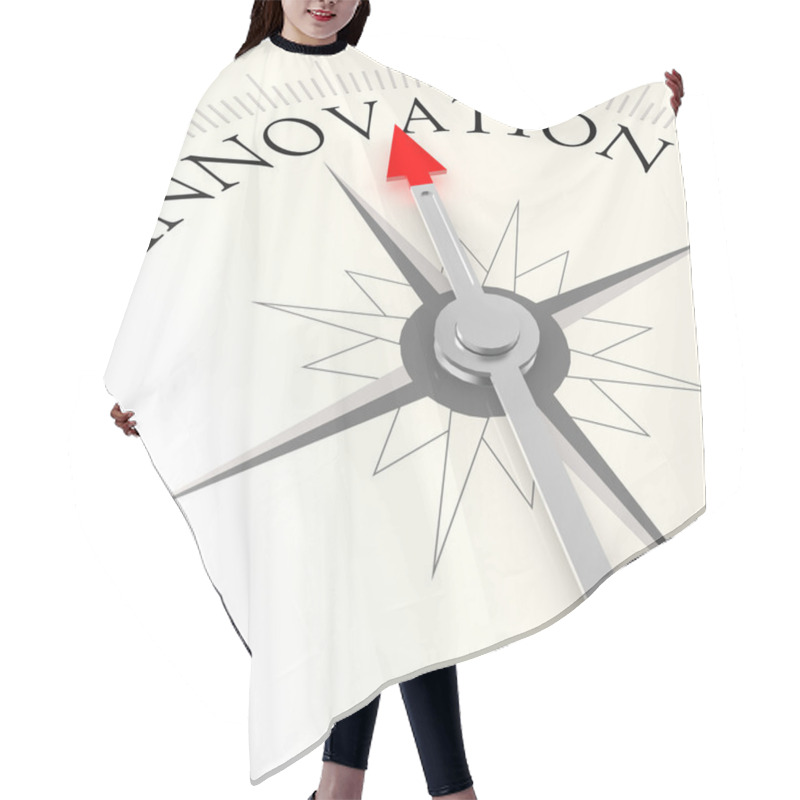 Personality  Innovation Compass Hair Cutting Cape