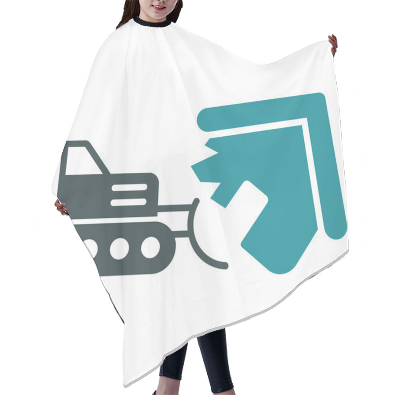 Personality  Demolition Icon Hair Cutting Cape