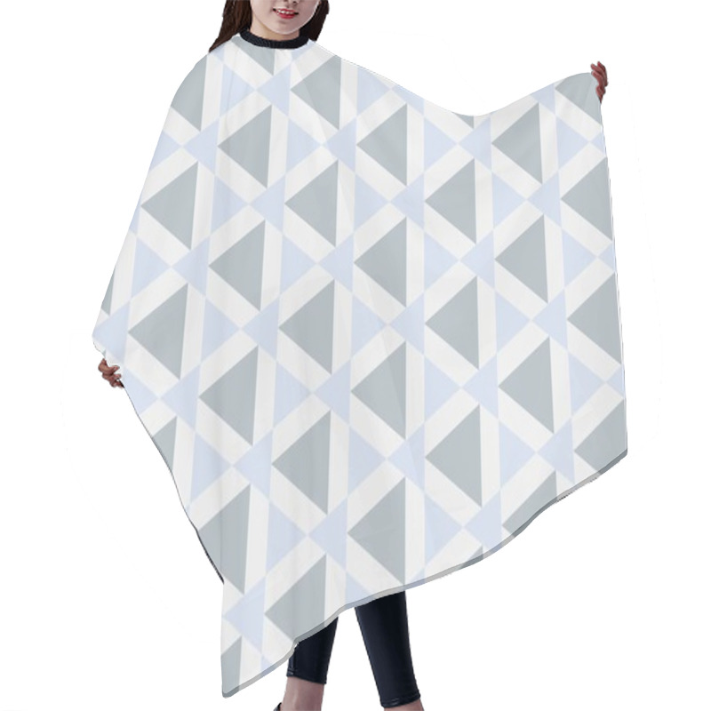 Personality  Seamless Abstract Background With Geometric Elements Hair Cutting Cape