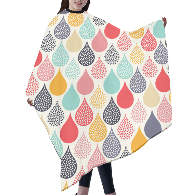 Personality  Abstract Pattern Hair Cutting Cape