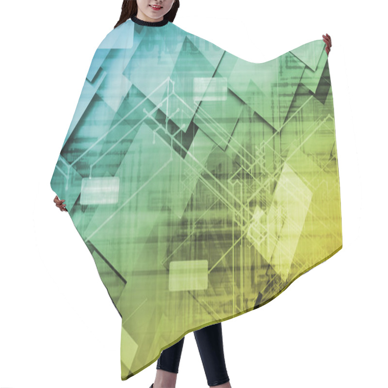 Personality  Information Technology Hair Cutting Cape