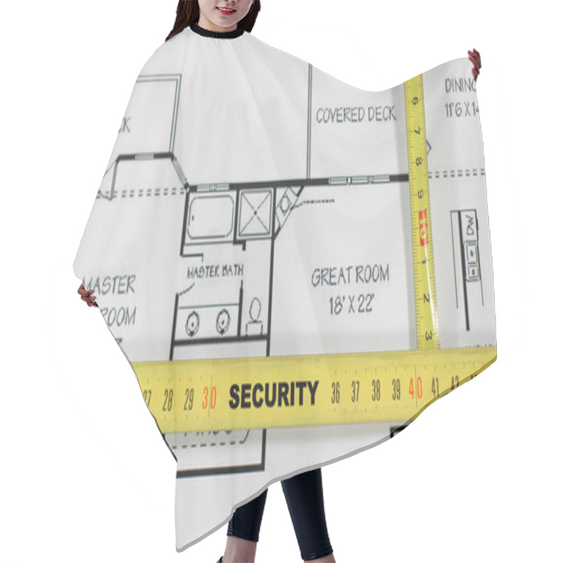 Personality  House Insurance And Security Hair Cutting Cape