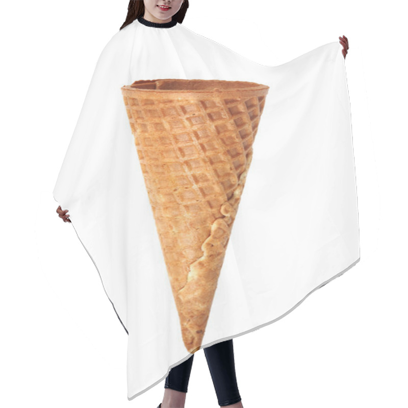 Personality  Empty Waffle Cone For Ice Cream Hair Cutting Cape