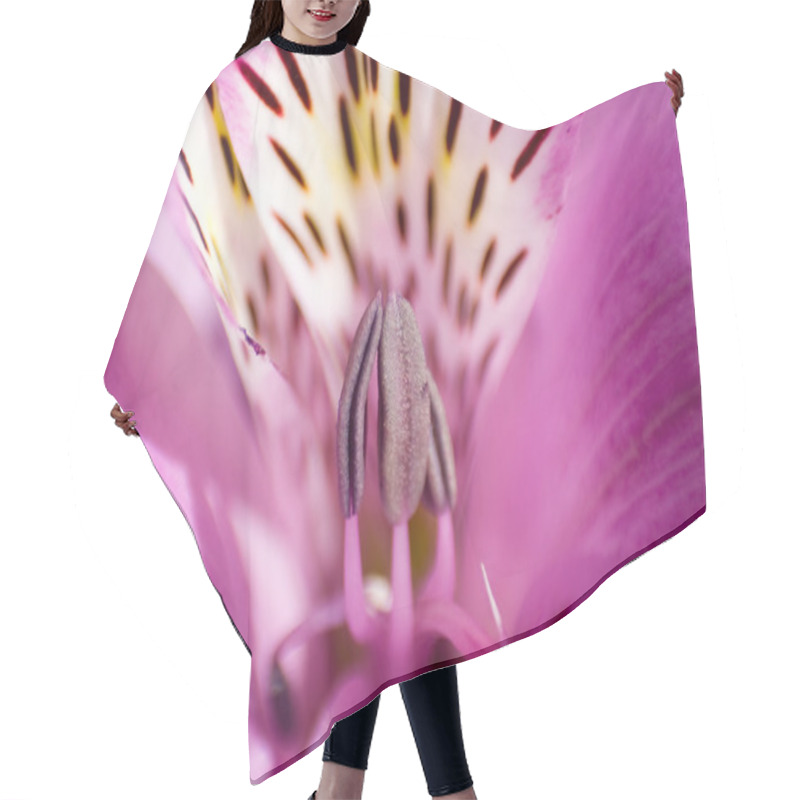 Personality  The Macro Exotic Flowers Hair Cutting Cape