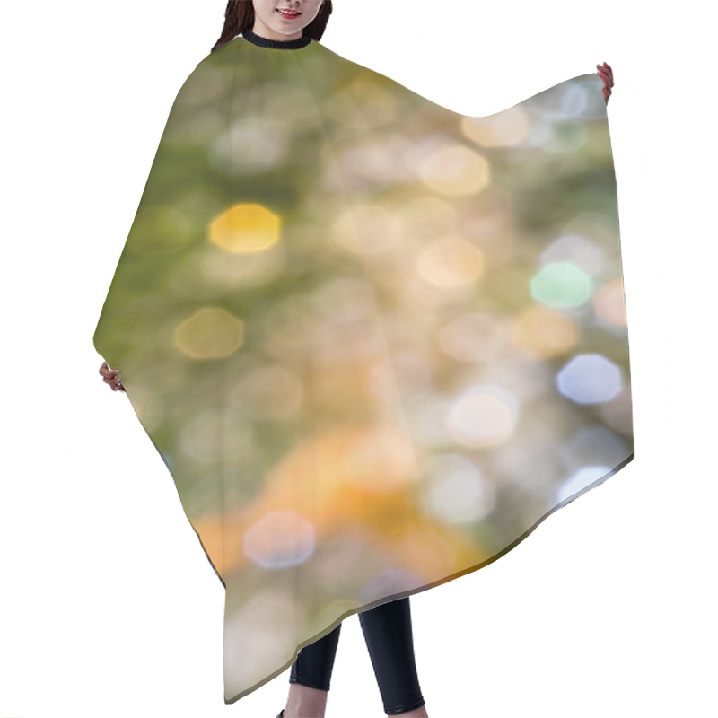 Personality  Christmas Background Hair Cutting Cape