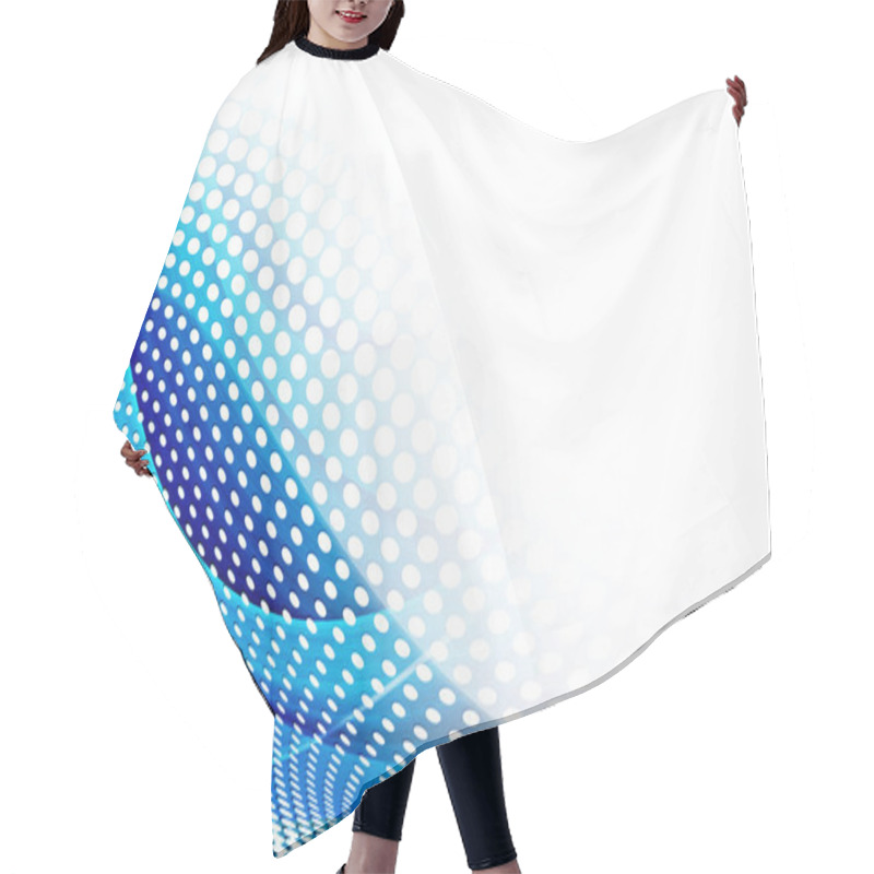 Personality  Techno Dots Hair Cutting Cape