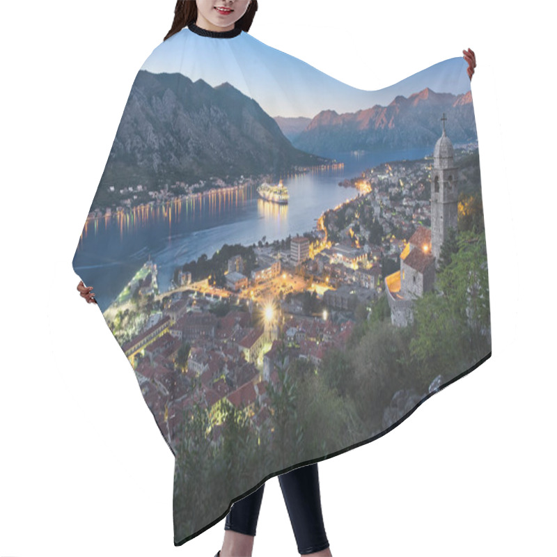 Personality  Kotor Bay And The Sunset Hair Cutting Cape