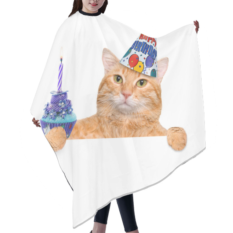 Personality  Birthday Cat . Hair Cutting Cape