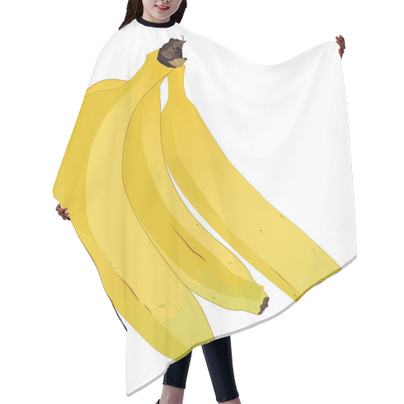 Personality  Bunch Of Bananas Hair Cutting Cape