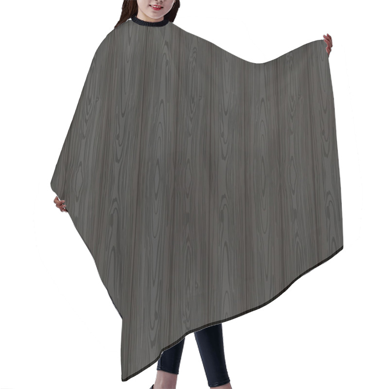 Personality  Seamless Wood Pattern. Hair Cutting Cape