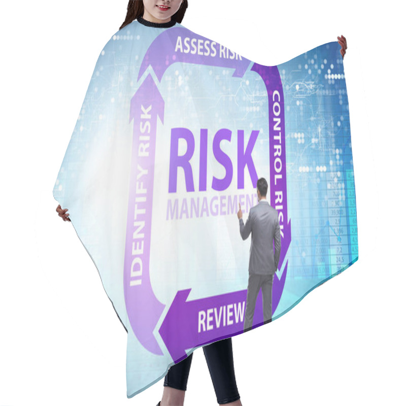 Personality  Concept Of Risk Management In Modern Business Hair Cutting Cape