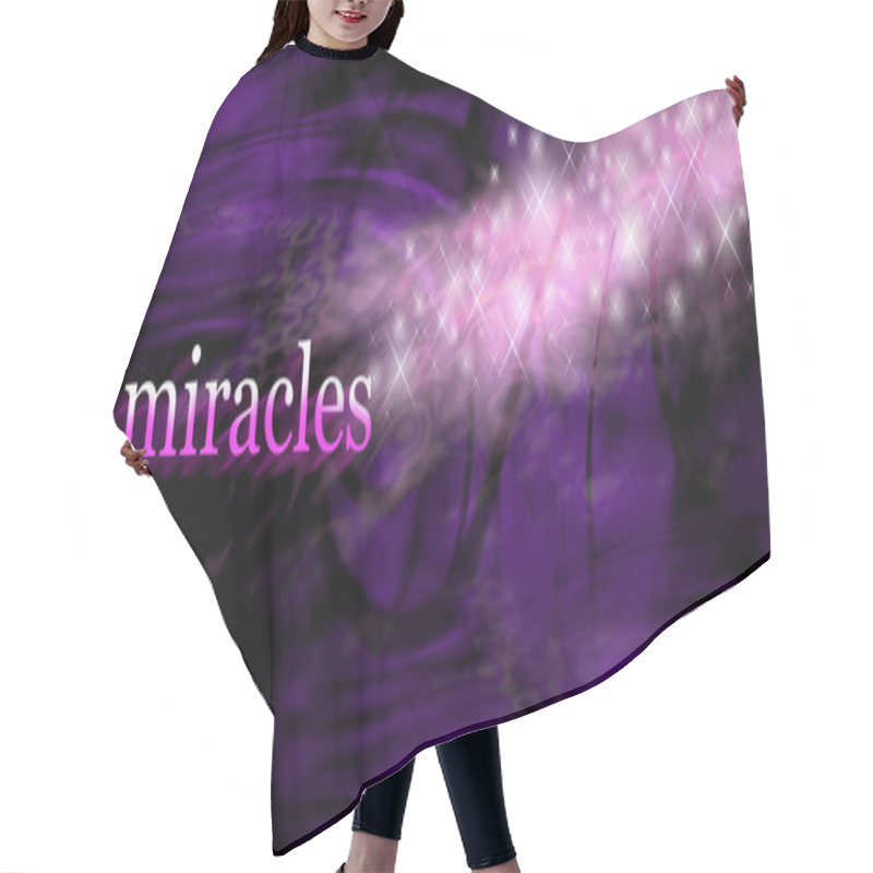 Personality  Miracles Website Banner Background Hair Cutting Cape