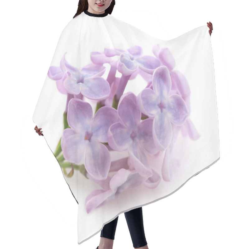 Personality  Bunch Of Lilac Flowers   Hair Cutting Cape