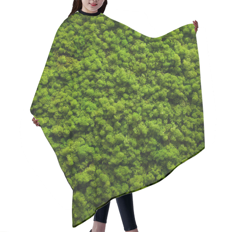 Personality  Moss Texture Hair Cutting Cape