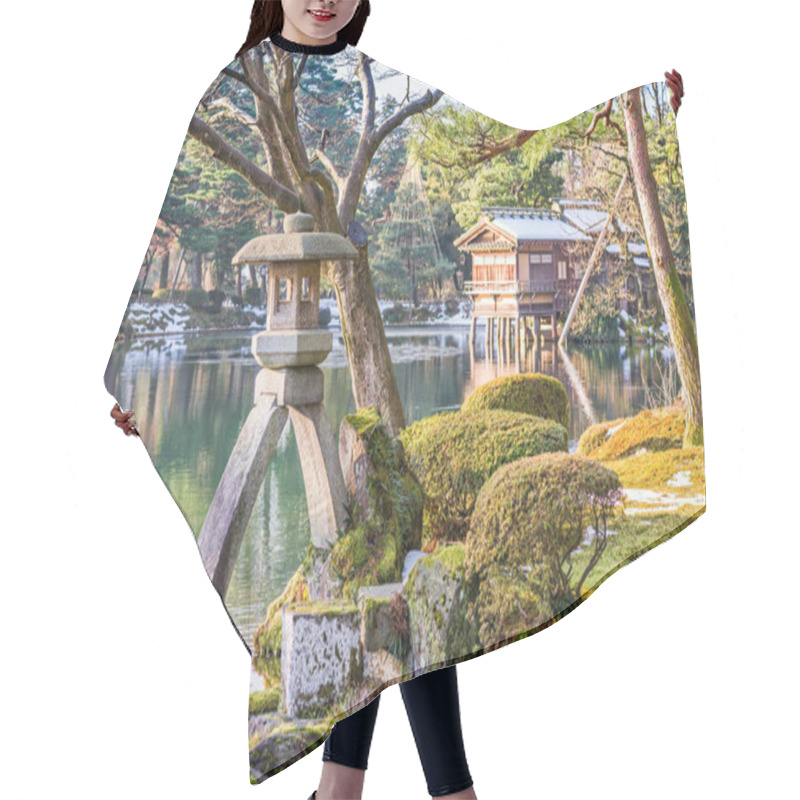 Personality  Japanese Gardens In Kanazawa Hair Cutting Cape