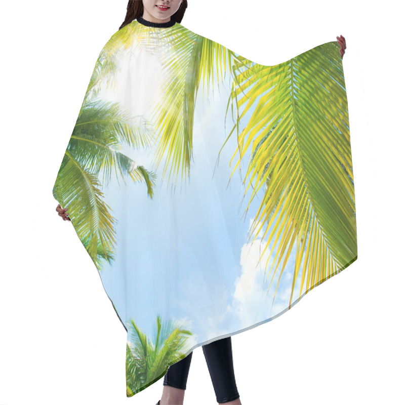 Personality  Tropical Background Hair Cutting Cape