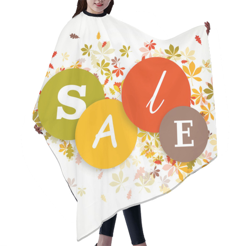 Personality  Vector Autumn Sale Design Hair Cutting Cape